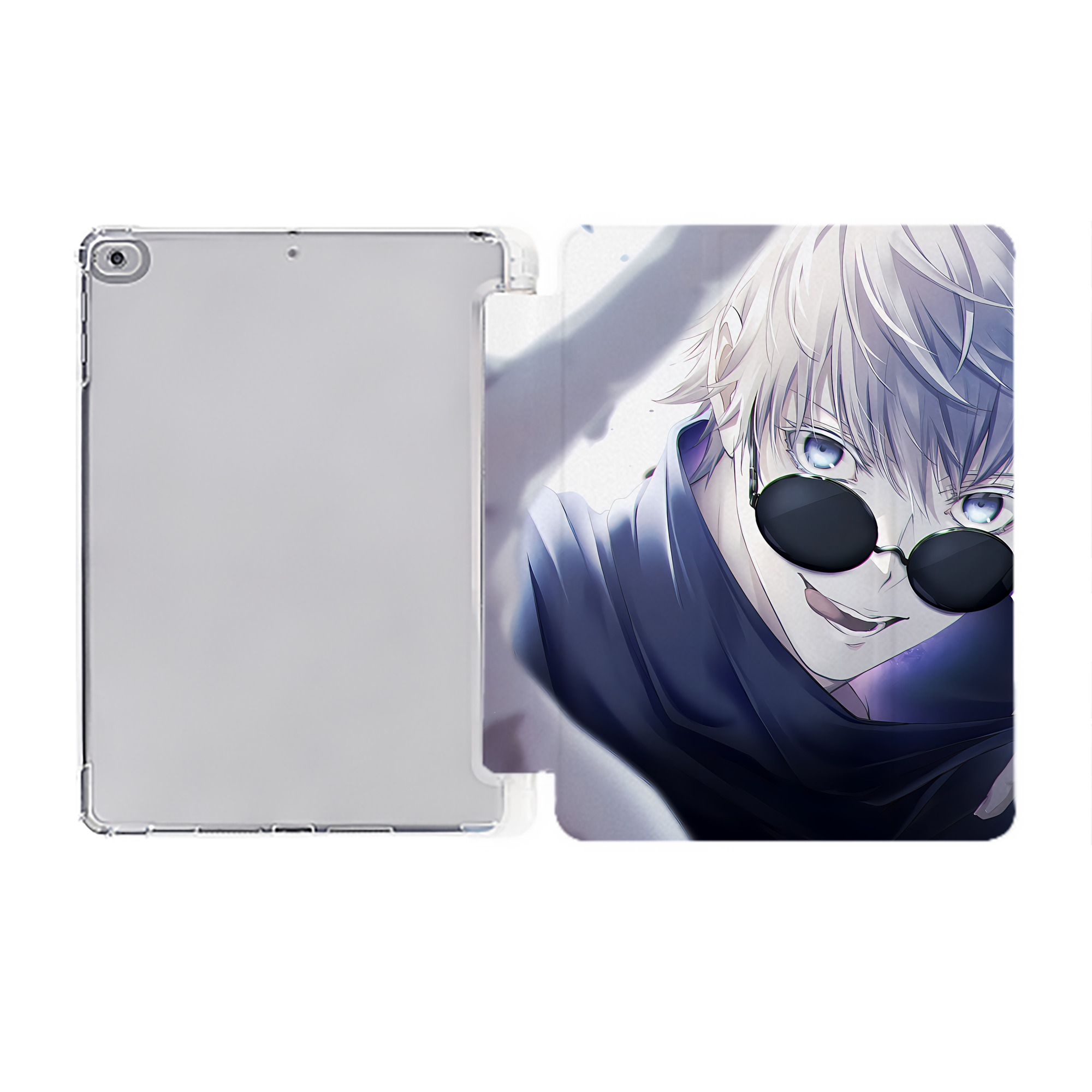 （画像用） SPY×FAMILY间谍家家酒 IPad ケース ペン収納付き 三つ折りスタンド PUレザー×シリコン 対応機種9.5/10.5/10.9インチ